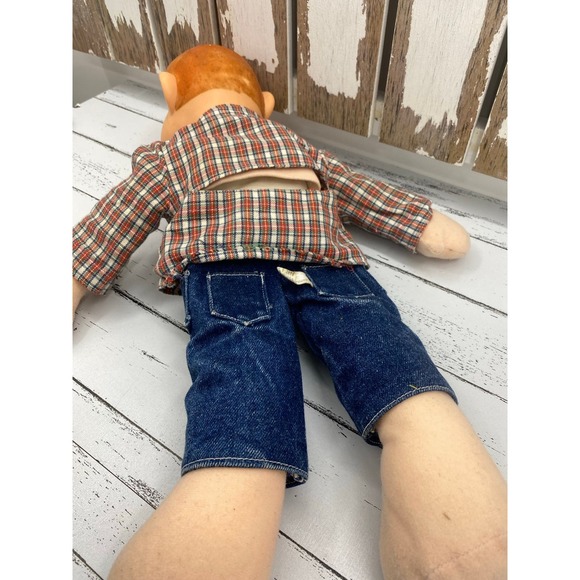 Vintage Applause Howdy Doody Plastic Head 1988 Puppet Doll 20” - Picture 4 of 8